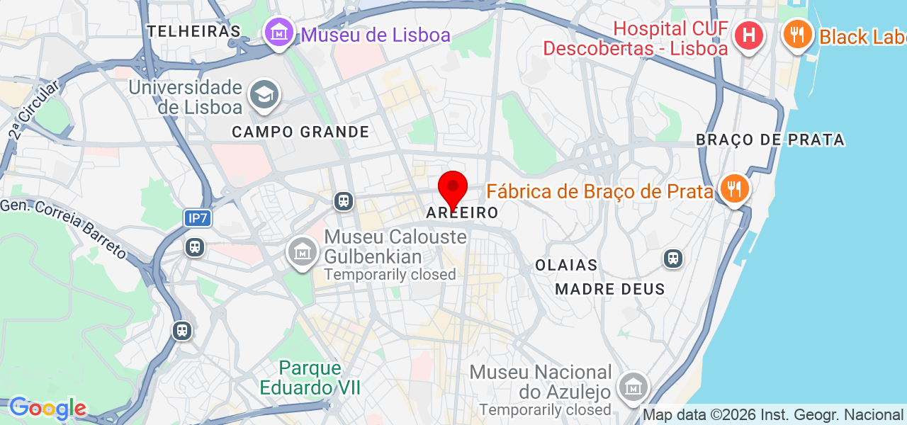 Moisés - Lisboa - Lisboa - Map