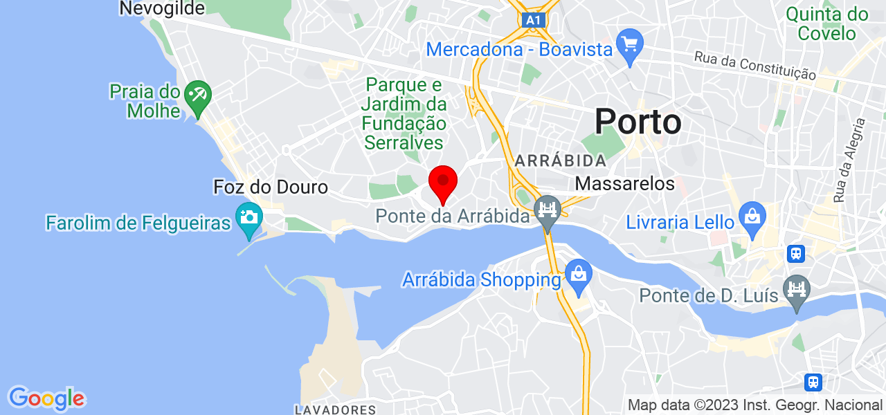 S&aacute; - Porto - Porto - Mapa