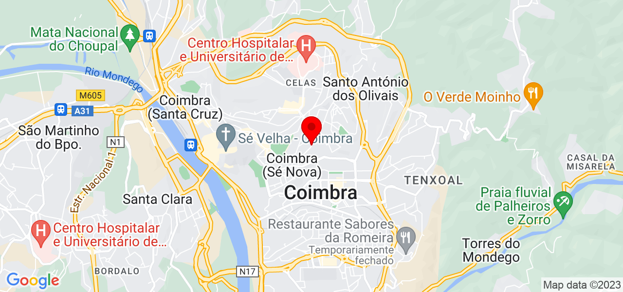 Helena Guerra - Coimbra - Coimbra - Mapa