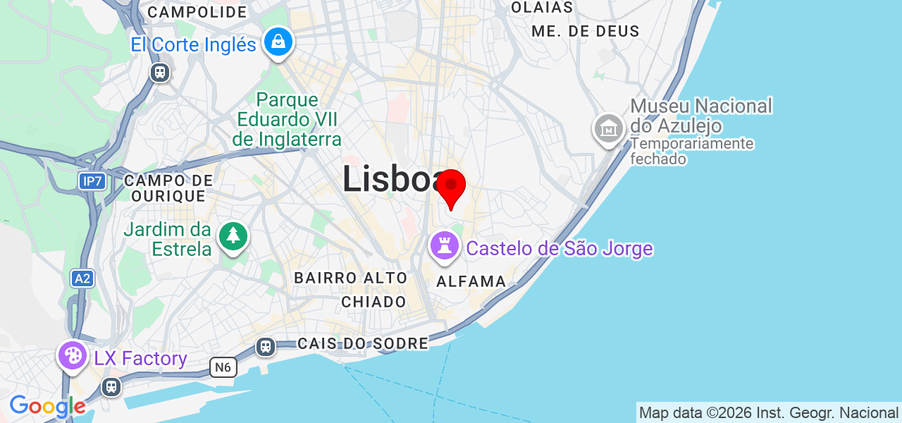 FN PROSERVICE - Lisboa - Lisboa - Map