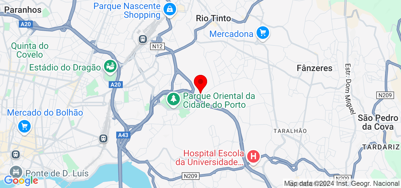 Gabriel - Porto - Gondomar - Mapa