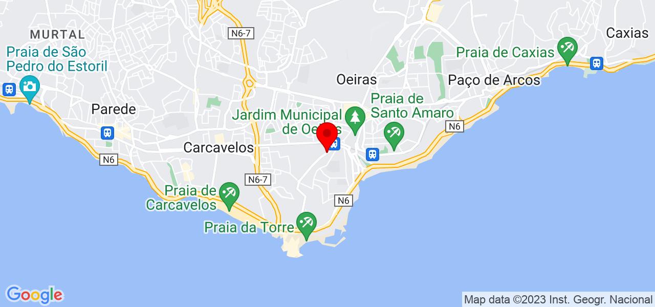 Maria Cabanita - Lisboa - Oeiras - Mapa