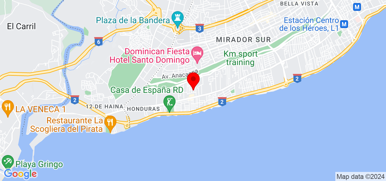 Paloma Reyes - Santo Domingo - Santo Domingo Norte - Mapa