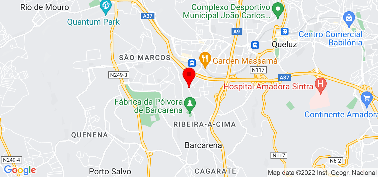 FRANCISCO CRUZ DESIGN - Lisboa - Oeiras - Mapa