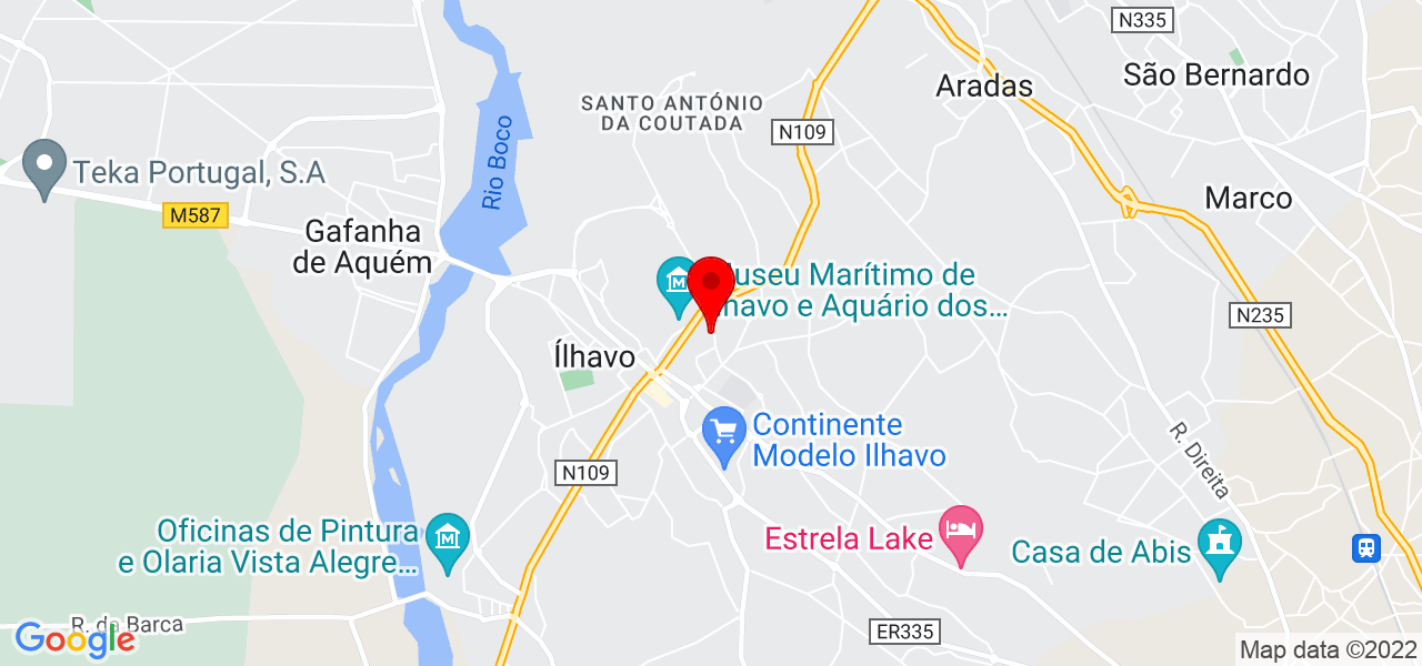 antonio jesus - Aveiro - Ílhavo - Mapa