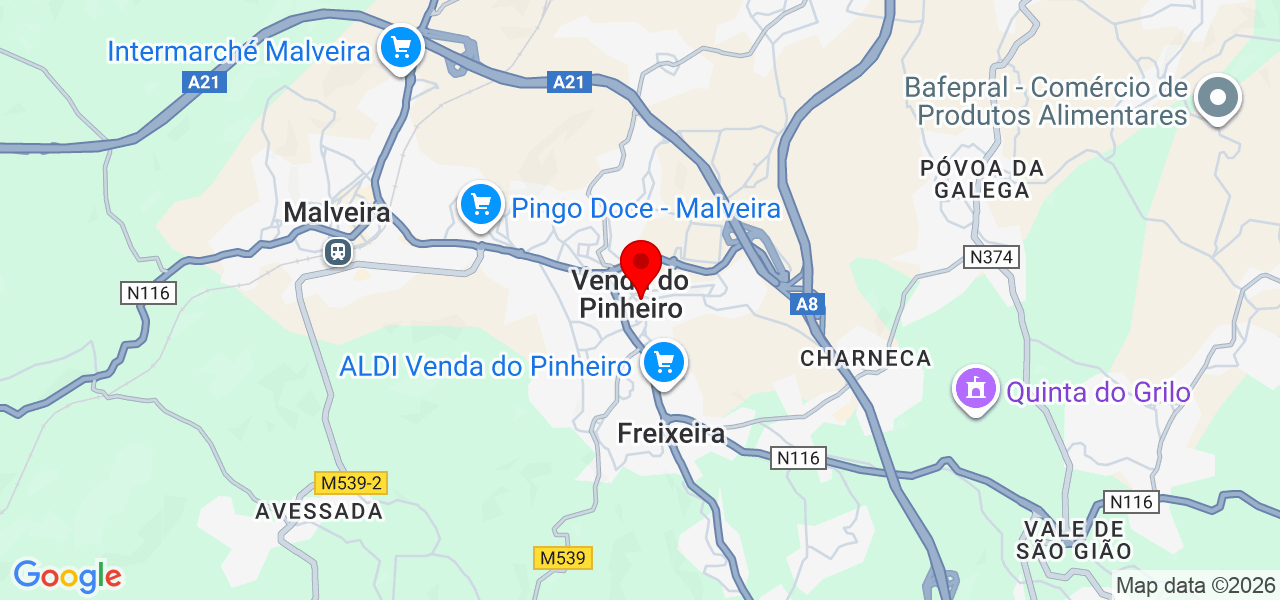 Mestres da Ci&ecirc;ncia - Lisboa - Mafra - Mapa