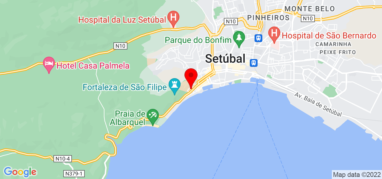 Benvinda Ramos - Setúbal - Setúbal - Mapa