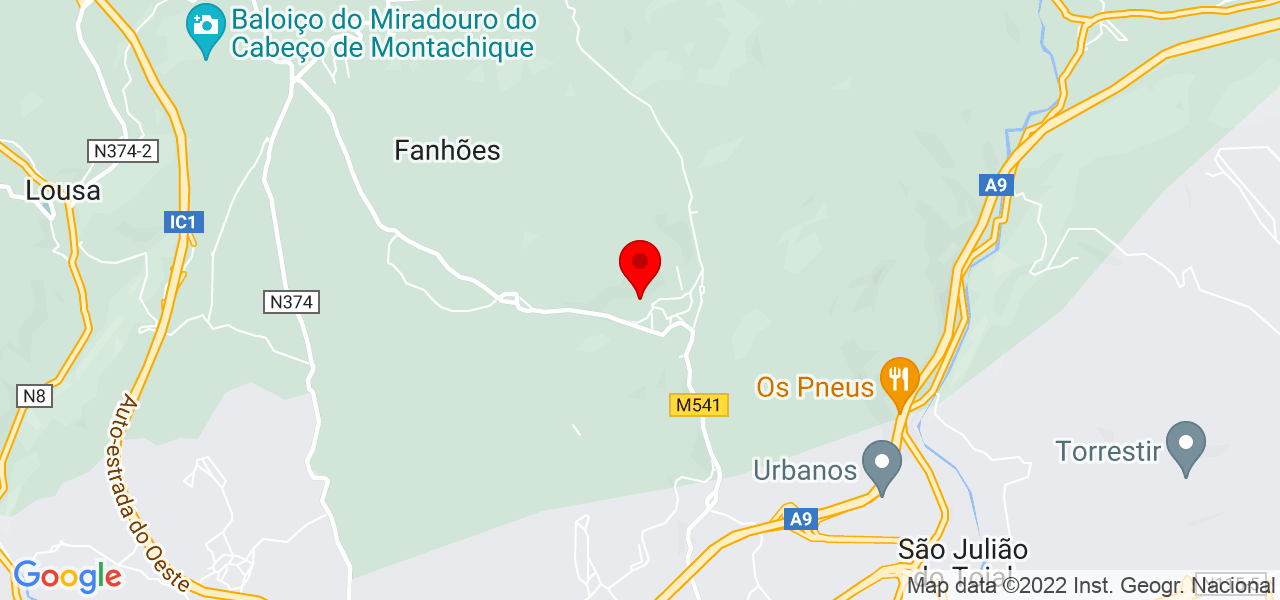 Haroldo oliveira - Lisboa - Loures - Map
