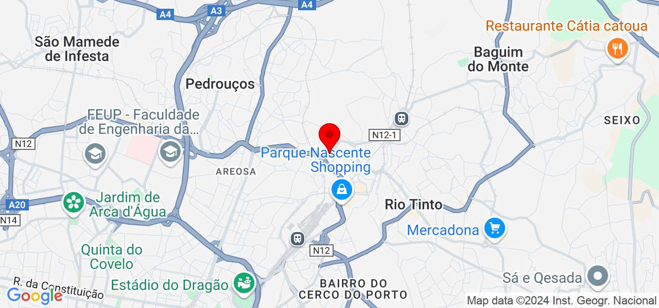 Edimilson trolha - Porto - Gondomar - Mapa