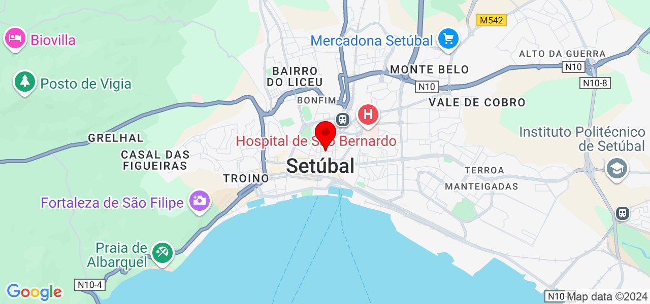 Sol On-Line - Setúbal - Setúbal - Map