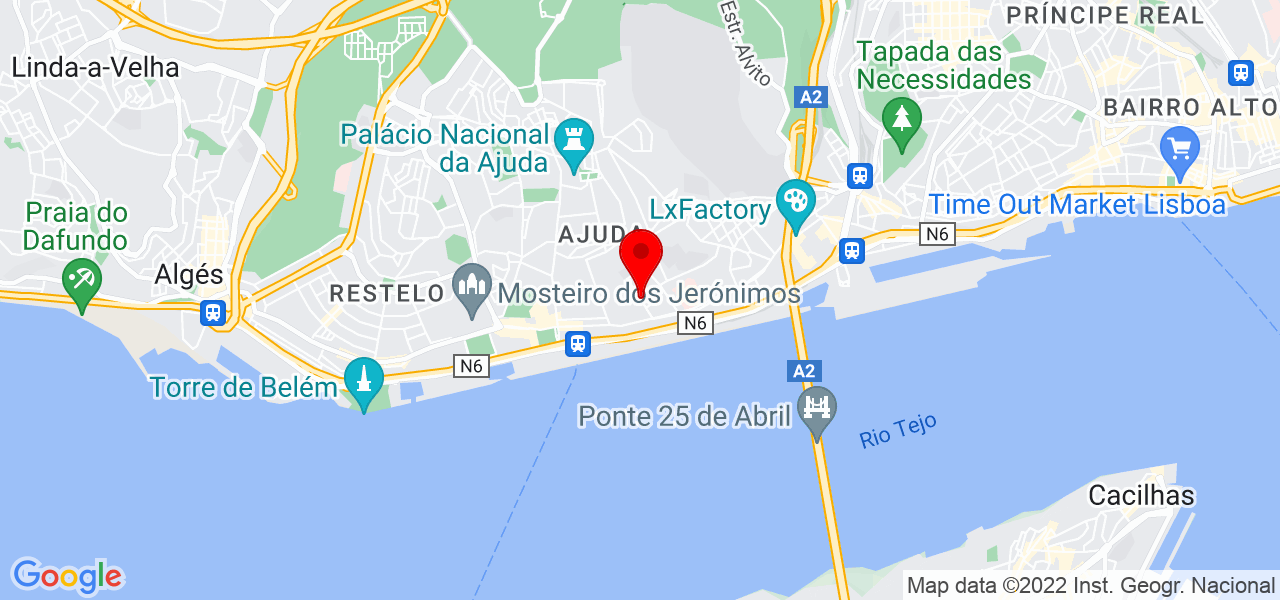 Vanessa Gon&ccedil;alves - Lisboa - Lisboa - Mapa