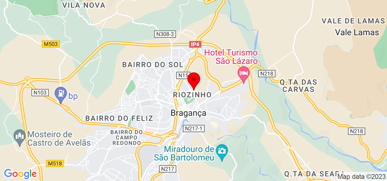 ExplicaNat&eacute;rcia - Bragança - Bragança - Mapa