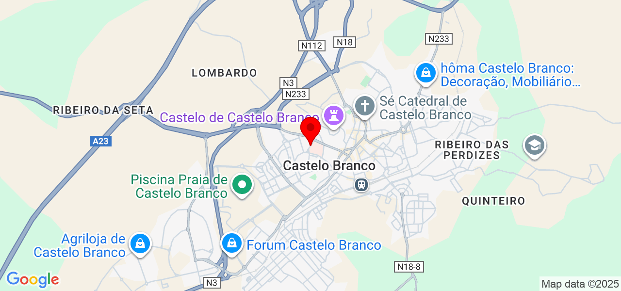 Isabela Santos - Castelo Branco - Castelo Branco - Mapa