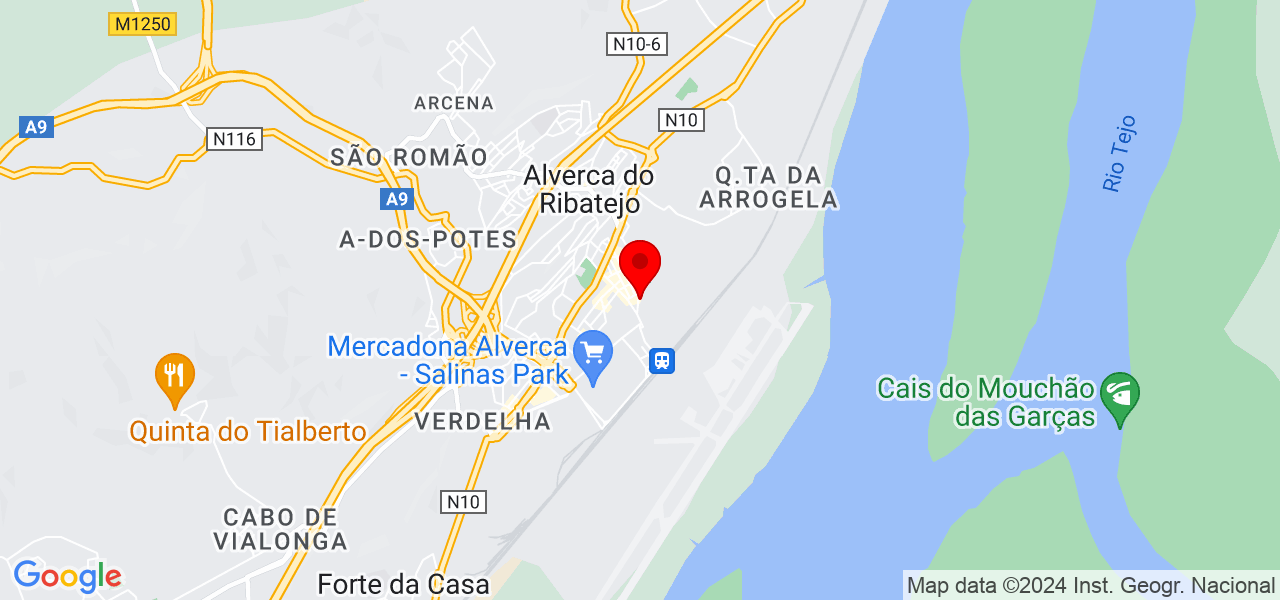 Susana Rosa - Lisboa - Vila Franca de Xira - Mapa