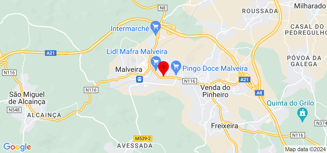 BulkingAds Agencia de Marketing Digital - Lisboa - Mafra - Mapa