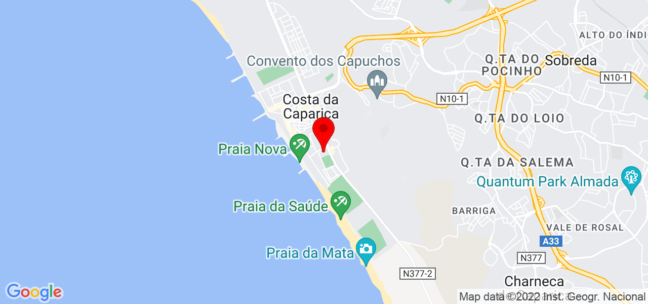 Rodrigues construções - Setúbal - Almada - Map