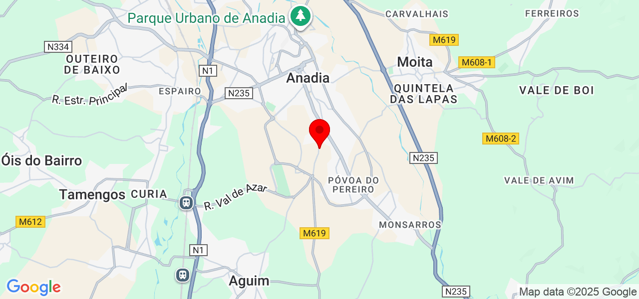 expandvis - Aveiro - Anadia - Mapa