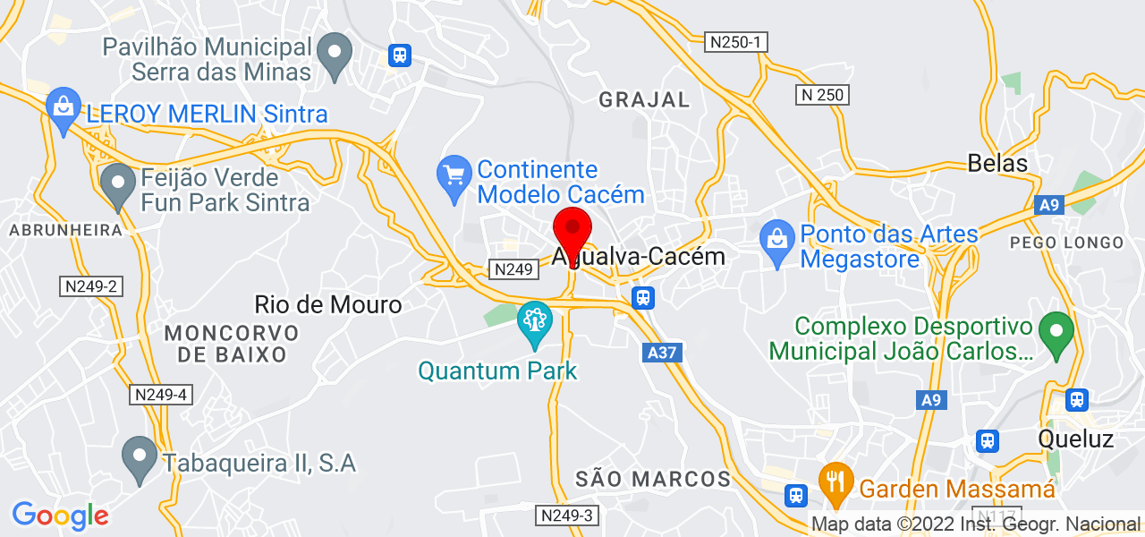 Remolixo - Remoção de lixos em grande acumulação e limpeza de locais de crime ou morte - Lisboa - Sintra - Mapa