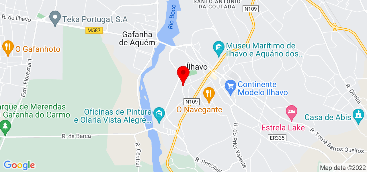 Margarida - Aveiro - Ílhavo - Mapa