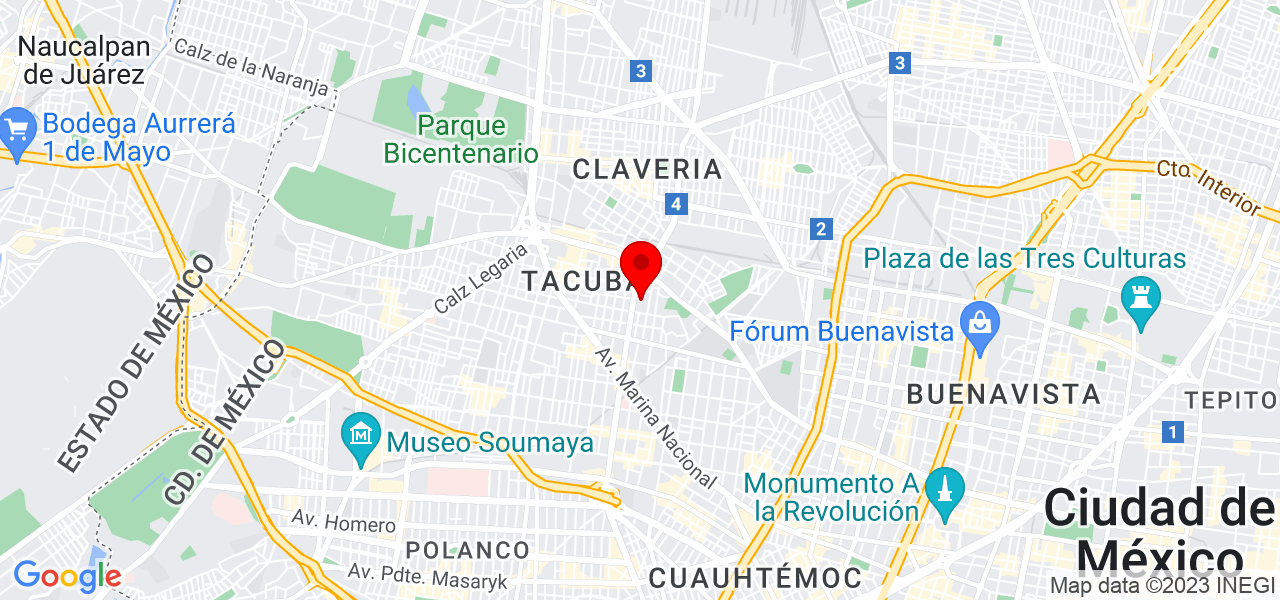 S&amp;B Reparaci&oacute;n de Jacuzzis - Tinas Antiguas - Ciudad de Mexico - Miguel Hidalgo - Mapa