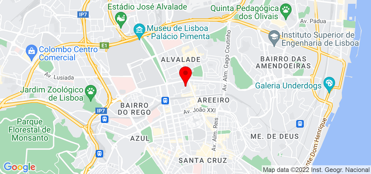Ana P C Silva - Lisboa - Lisboa - Mapa