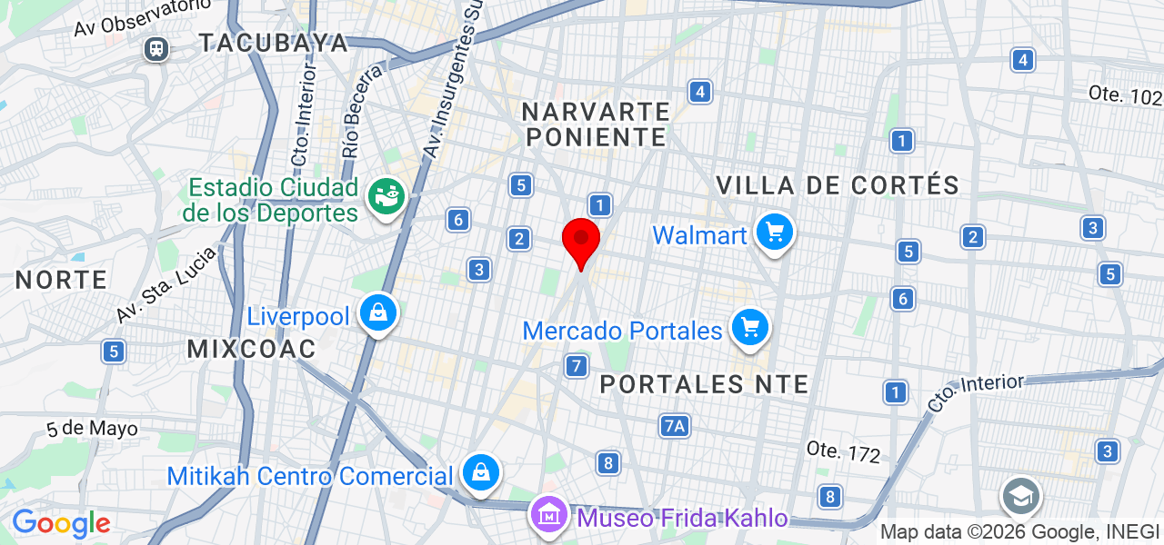 Estilo Hauzz - Ciudad de Mexico - Benito Juárez - Map