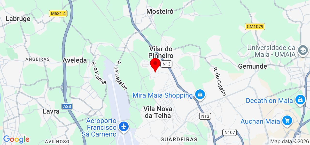 GM climatech - Porto - Vila do Conde - Map