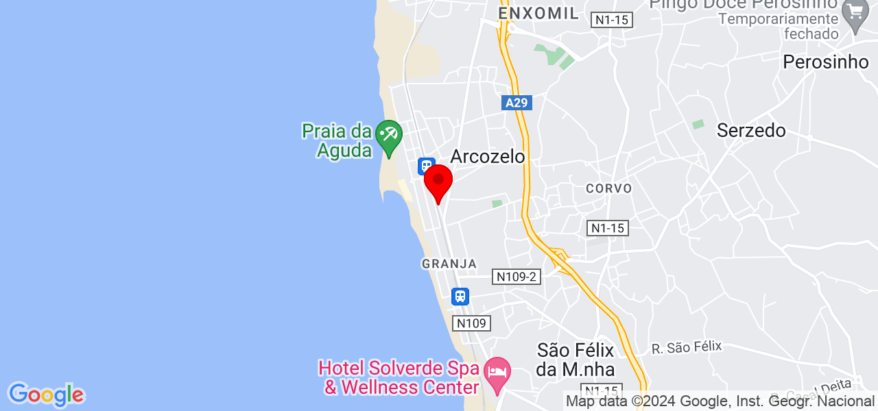 Suzana Leal - Porto - Vila Nova de Gaia - Mapa