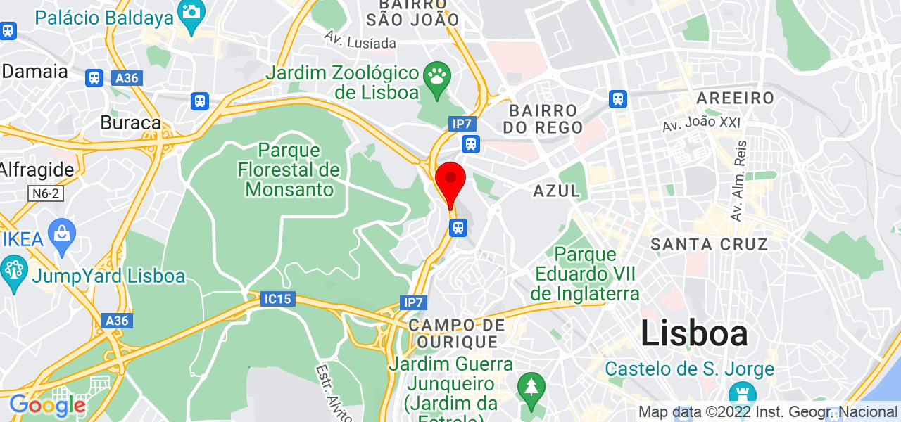 Reinaldo Serr&atilde;o - Lisboa - Lisboa - Mapa