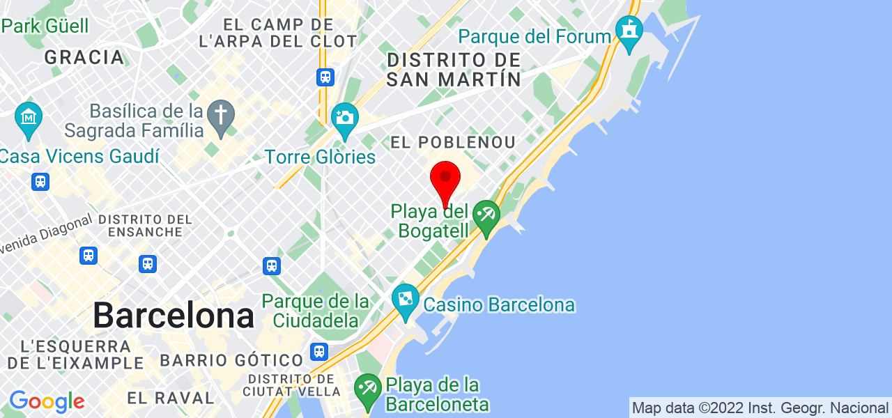 Patricia Rodríguez - Cataluña - Barcelona - Mapa