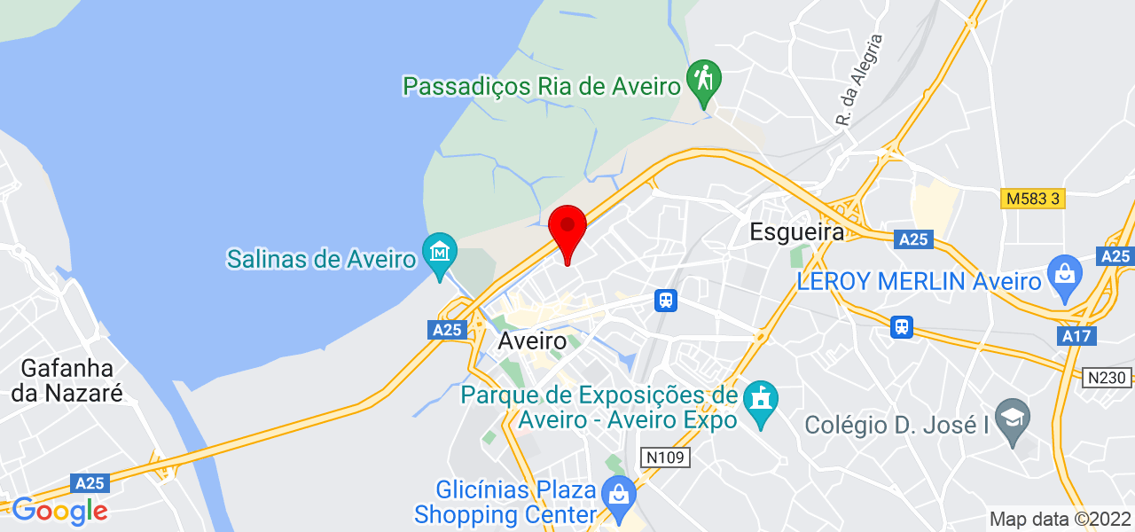 João - Aveiro - Aveiro - Map