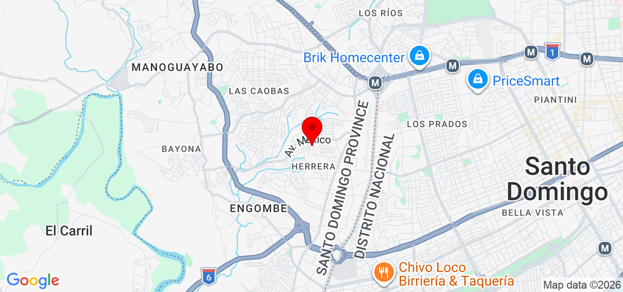 Ana Bertha Fenelon - Santo Domingo - Santo Domingo Oeste - Mapa