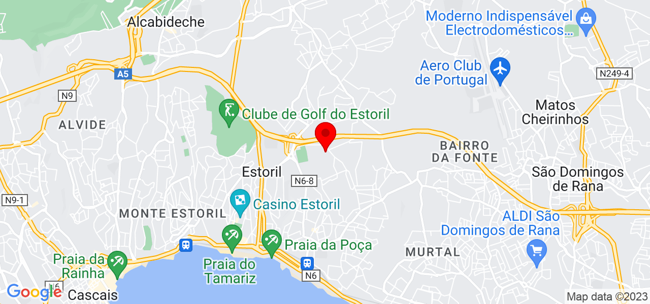 Rita - Lisboa - Cascais - Mapa