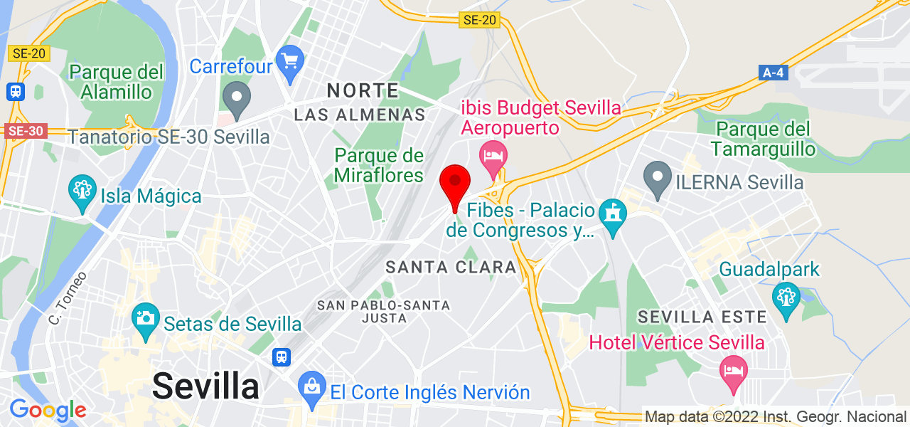 YR REFORMAS Y CONSTRUCCIONES - Andalucía - Sevilla - Mapa