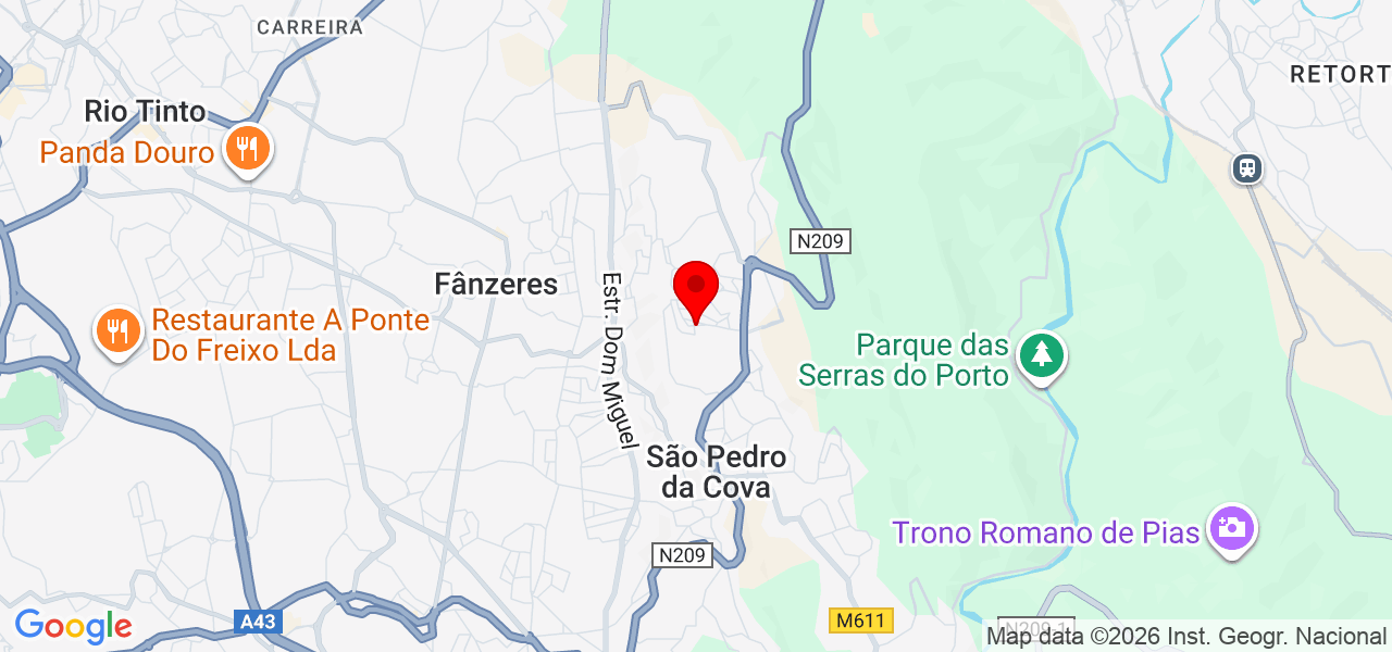 Pedro - Porto - Gondomar - Mapa