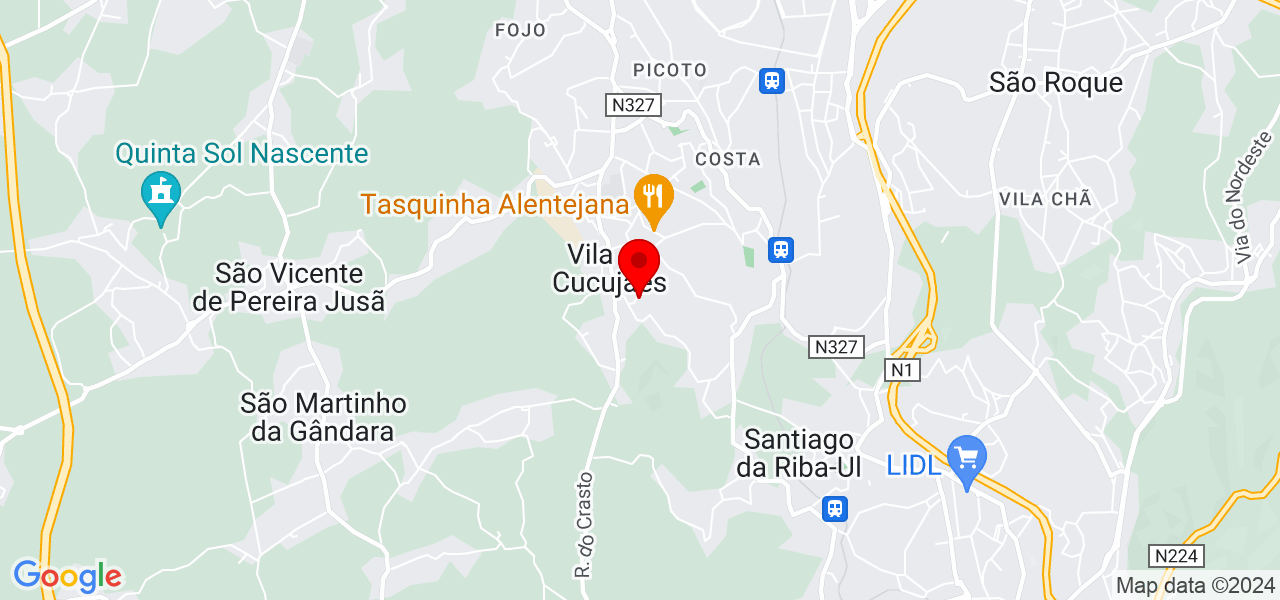 TEN - Remodela&ccedil;&otilde;es - Aveiro - Oliveira de Azeméis - Mapa