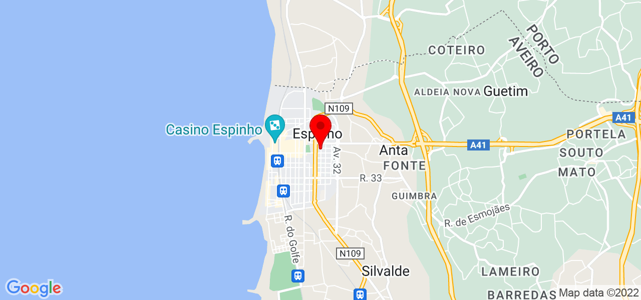 Rlima Finance - Aveiro - Espinho - Mapa