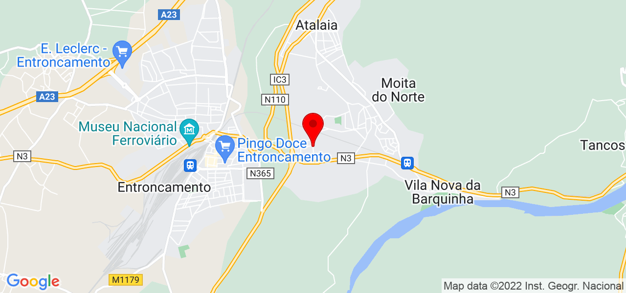 TainPhoto - Santarém - Vila Nova da Barquinha - Mapa