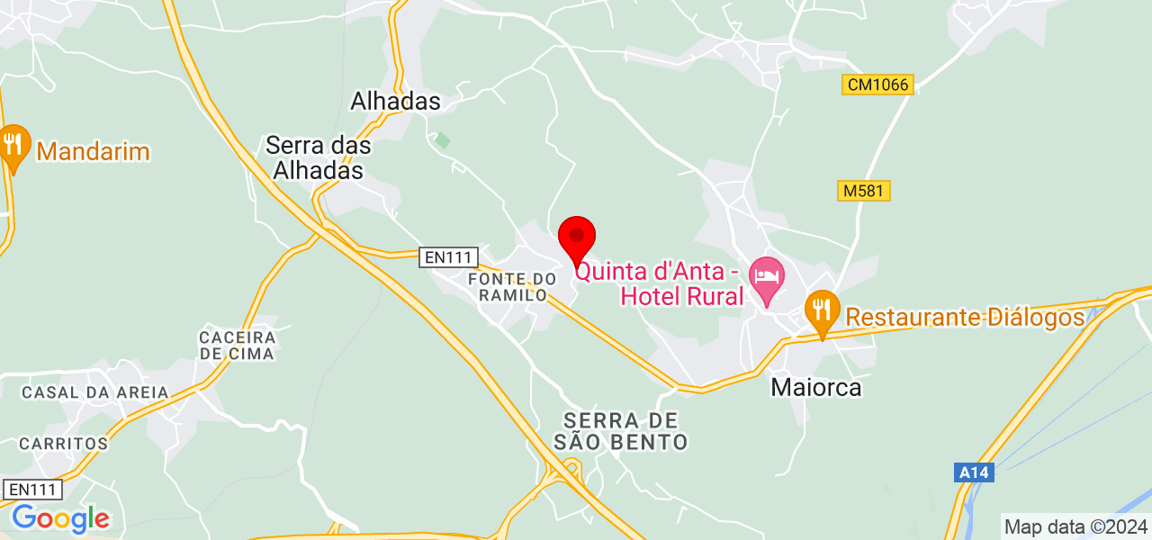 ABOVE3D - Coimbra - Figueira da Foz - Mapa