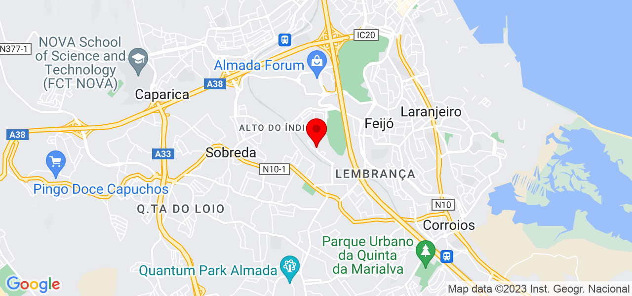VAN STORCK - Setúbal - Almada - Mapa