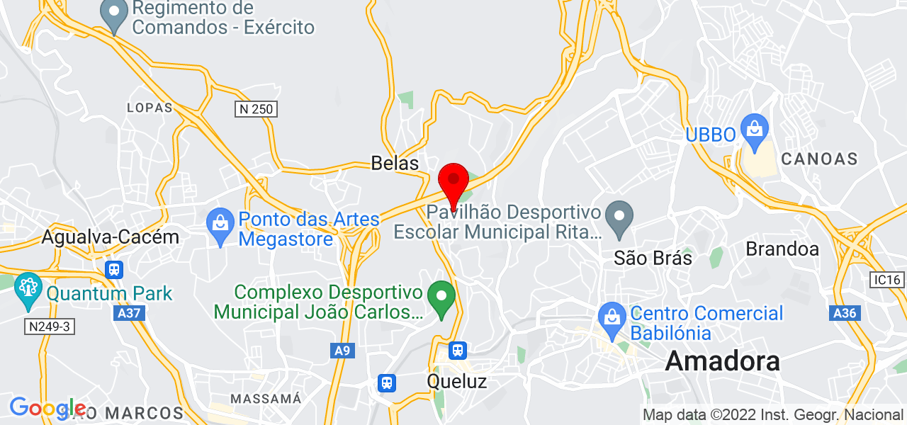 Morgana - Lisboa - Sintra - Mapa