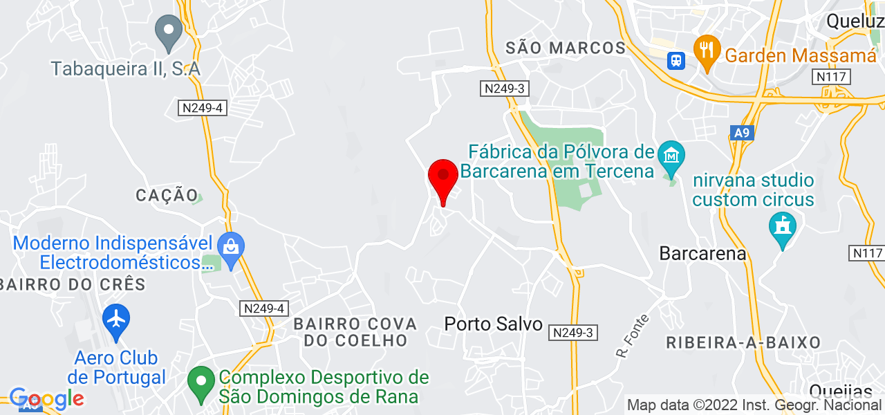 Ana - Lisboa - Cascais - Mapa