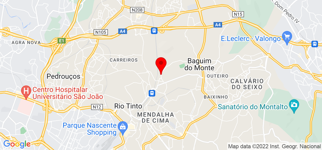 NMC - Porto - Gondomar - Mapa