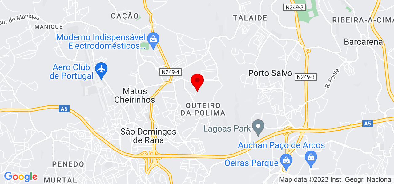 Junior Meurer - Lisboa - Cascais - Mapa