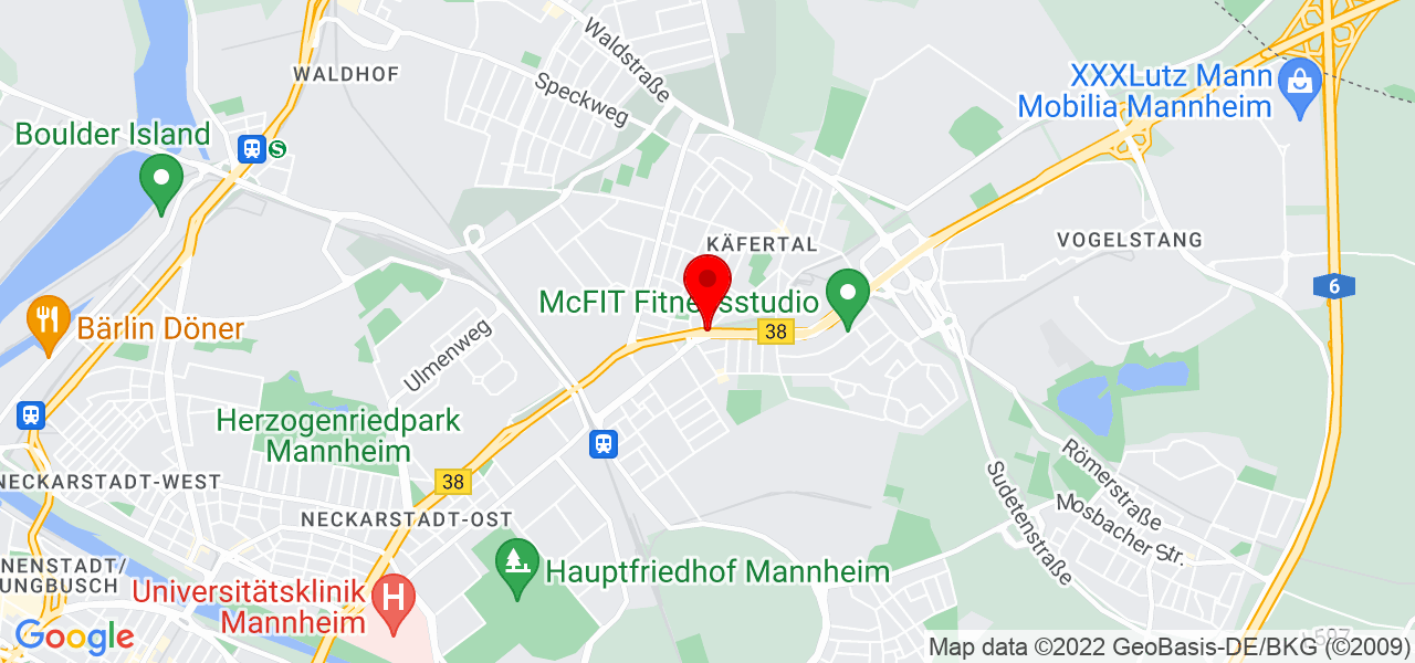 AcaogluMontageservice - Baden-Württemberg - Mannheim - Karte
