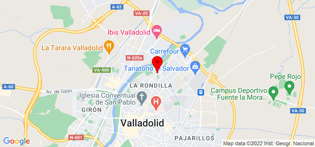 Jesus - Castilla y León - Valladolid - Mapa