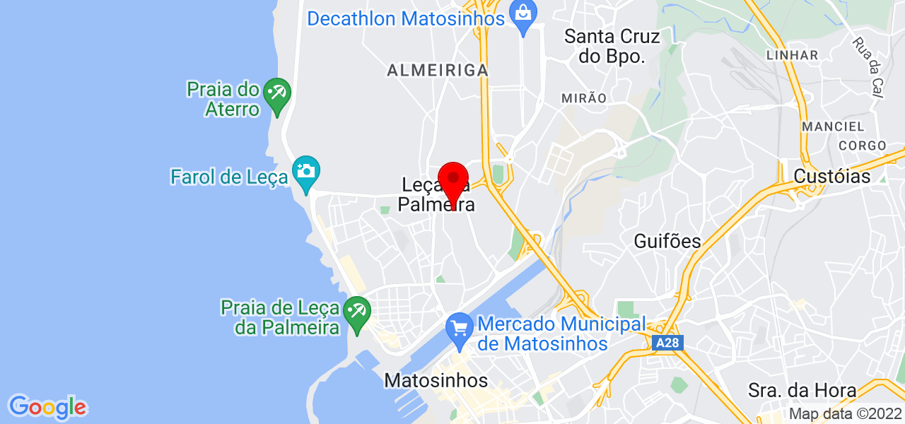 Izabela Alves - Porto - Matosinhos - Mapa