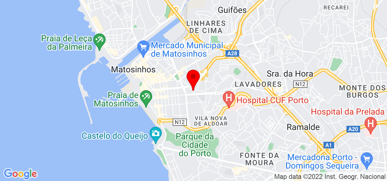 StarBusiness - Porto - Matosinhos - Mapa