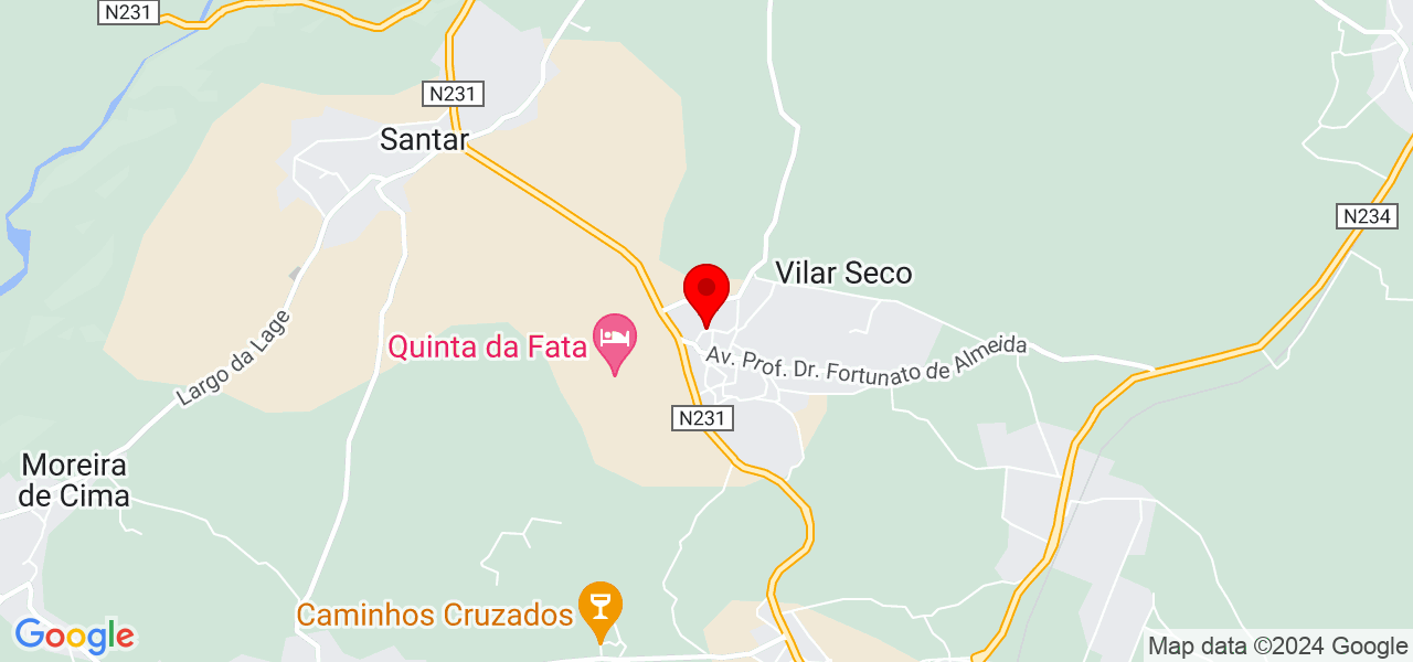 Catarina Campos - Viseu - Nelas - Map