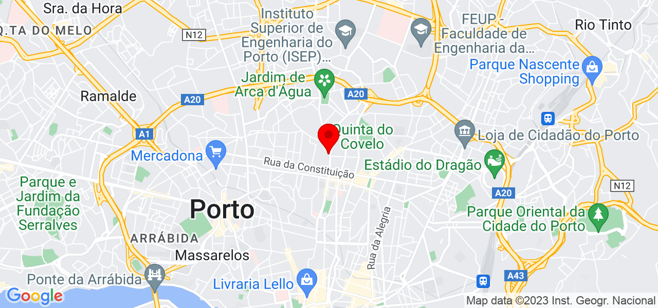 Paula Gois - Porto - Porto - Mapa
